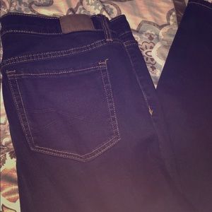 Aeropostale Dark wash skinny jeans